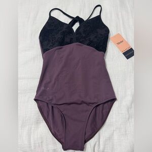 NEW Nikolay “Serena” Leotard in color Mirtillo Adult Small